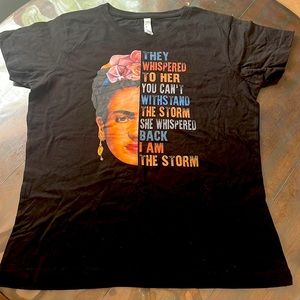 Womens black t shirt